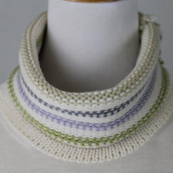 Cividini Merino Wool Turtleneck Cream Sweater Made in Italy - Picture 7 of 8